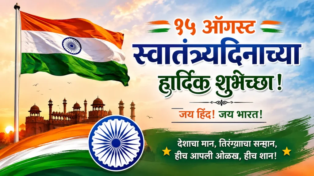 Independence Day Wishes in Marathi